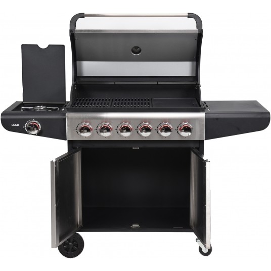 GRILL GAZOWY 6+1 STAL NIERDZEWNA 18,2KW -zdjęcie numer 5