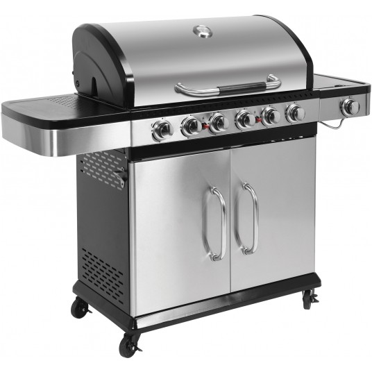 GRILL GAZOWY 6+1 STAL NIERDZEWNA 20,2KW -zdjęcie numer 1