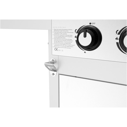GRILL GAZOWY 6+1 ŻELIW RUSZT, 20,5KW -zdjęcie numer 6