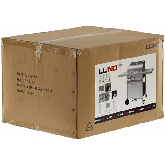 GRILL GAZOWY AKKA 3+1 ŻELIW RUSZT,12,8KW -zdjęcie numer 4