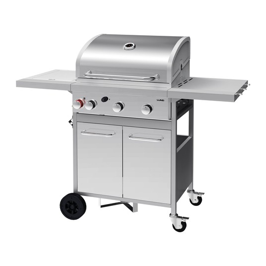 GRILL GAZOWY AKKA 3+1 ŻELIW RUSZT,12,8KW -zdjęcie numer 1