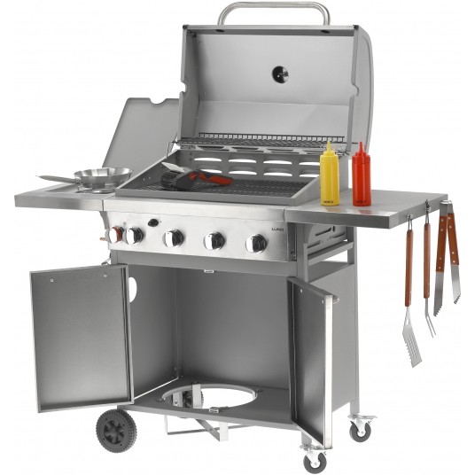 GRILL GAZOWY AKKA 4+1 ŻELIWNY RUSZT,16KW -zdjęcie numer 11