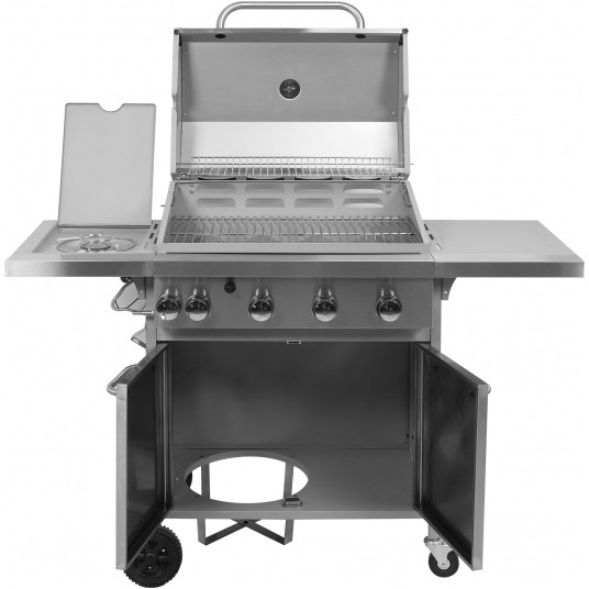 GRILL GAZOWY AKKA 4+1 ŻELIWNY RUSZT,16KW -zdjęcie numer 4