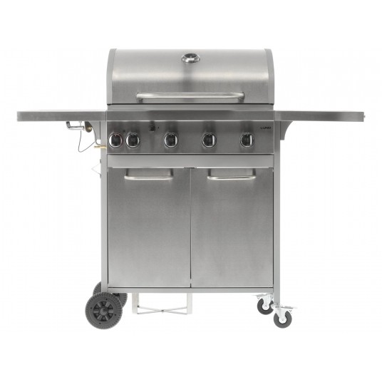 GRILL GAZOWY AKKA 4+1 ŻELIWNY RUSZT,16KW -zdjęcie numer 1