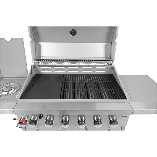 GRILL GAZOWY AKKA 6+1 ŻELIW RUSZT 18.2KW -zdjęcie numer 3