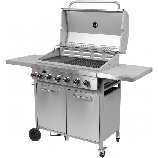 GRILL GAZOWY AKKA 6+1 ŻELIW RUSZT 18.2KW -zdjęcie numer 14