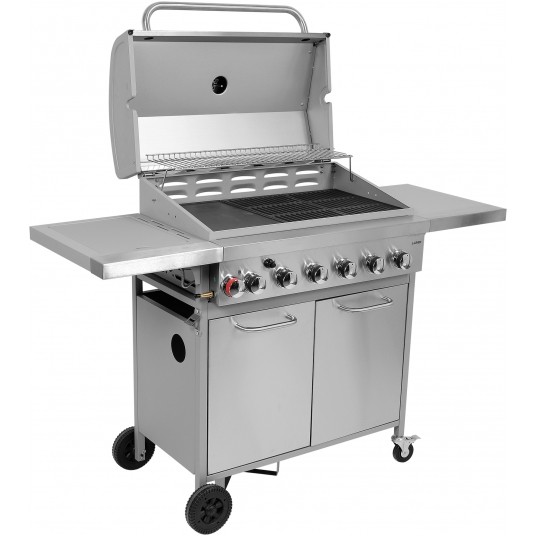 GRILL GAZOWY AKKA 6+1 ŻELIW RUSZT 18.2KW -zdjęcie numer 4