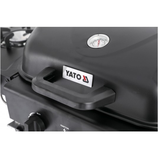 GRILL GAZOWY ASAHI 2+2, 5KW, 3W1 -zdjęcie numer 12