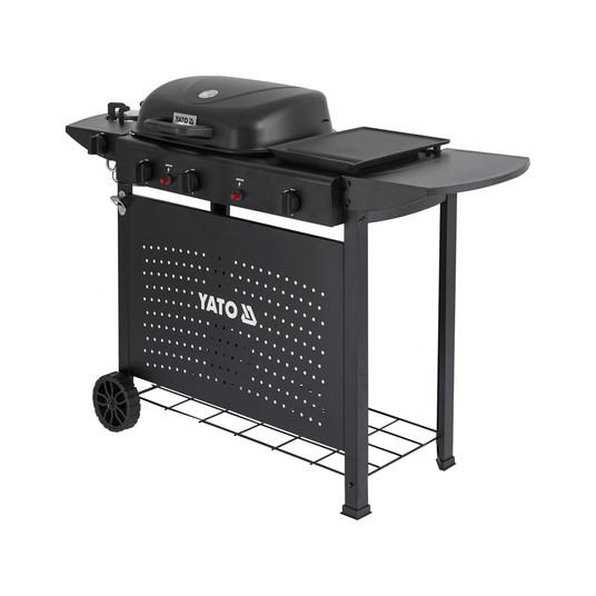 GRILL GAZOWY ASAHI 2+2, 5KW, 3W1 -zdjęcie numer 1
