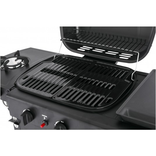 GRILL GAZOWY ASAHI 2+2, 5KW, 3W1 -zdjęcie numer 3