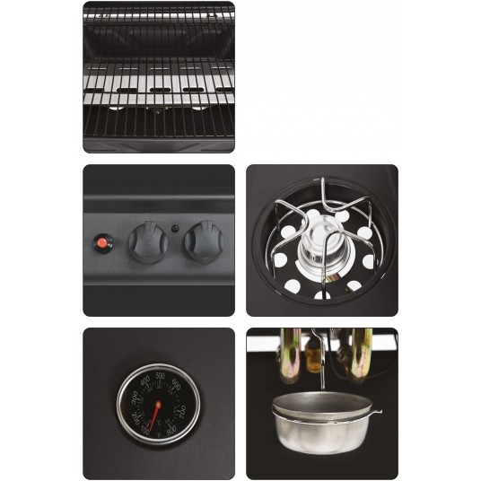 GRILL GAZOWY BAVEN 2+1, 8KW -zdjęcie numer 12