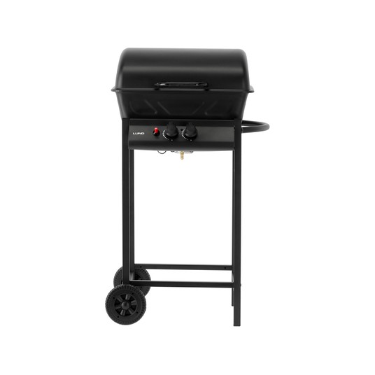GRILL GAZOWY BAVEN, 2 PALNI 5,5KW CZARNY -zdjęcie numer 2