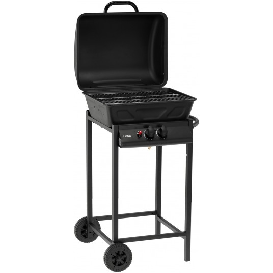 GRILL GAZOWY BAVEN, 2 PALNI 5,5KW CZARNY -zdjęcie numer 6