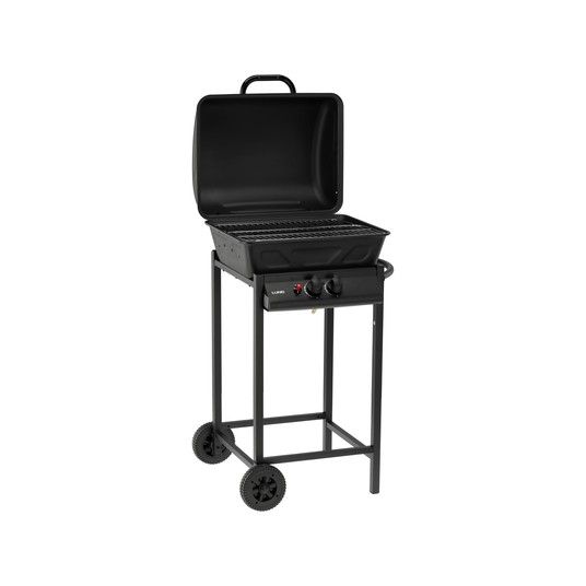 GRILL GAZOWY BAVEN, 2 PALNI 5,5KW CZARNY -zdjęcie numer 5