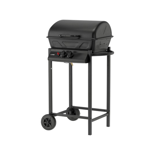 GRILL GAZOWY BAVEN, 2 PALNI 5,5KW CZARNY -zdjęcie numer 1