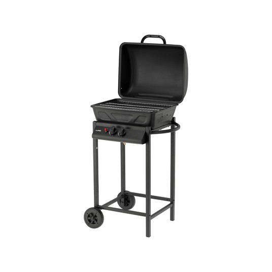 GRILL GAZOWY BAVEN, 2 PALNI 5,5KW CZARNY -zdjęcie numer 4