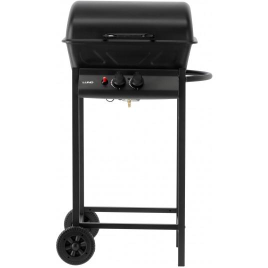 GRILL GAZOWY BAVEN, 2 PALNI 5,5KW CZARNY -zdjęcie numer 1