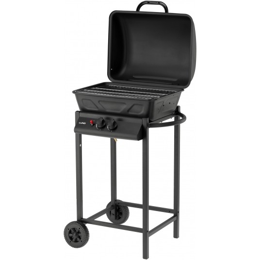 GRILL GAZOWY BAVEN, 2 PALNI 5,5KW CZARNY -zdjęcie numer 5