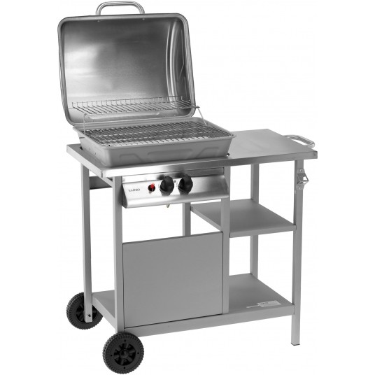 GRILL GAZOWY BAVEN, 2 PALNIKI 5,5KW INOX -zdjęcie numer 7