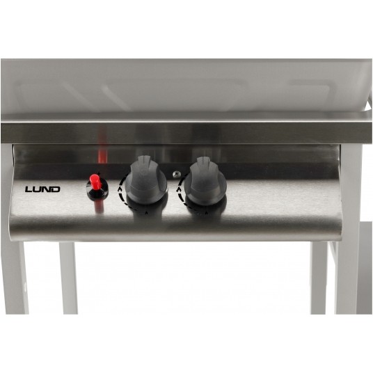 GRILL GAZOWY BAVEN, 2 PALNIKI 5,5KW INOX -zdjęcie numer 11