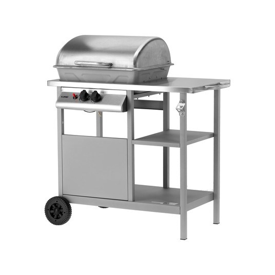 GRILL GAZOWY BAVEN, 2 PALNIKI 5,5KW INOX -zdjęcie numer 1