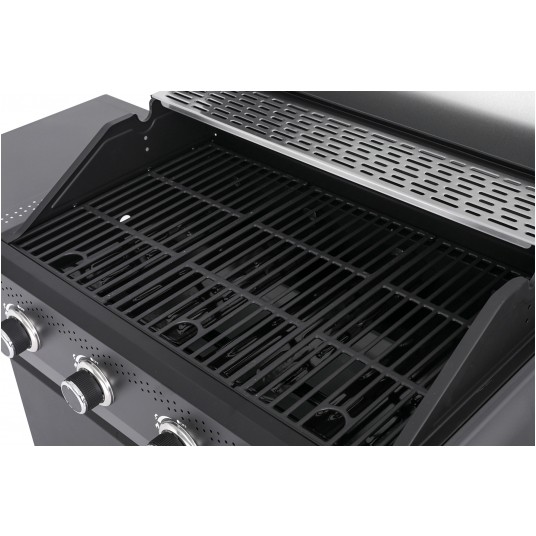 GRILL GAZOWY OKAYA 4+1, 14,5KW, Z SZYBĄ -zdjęcie numer 12