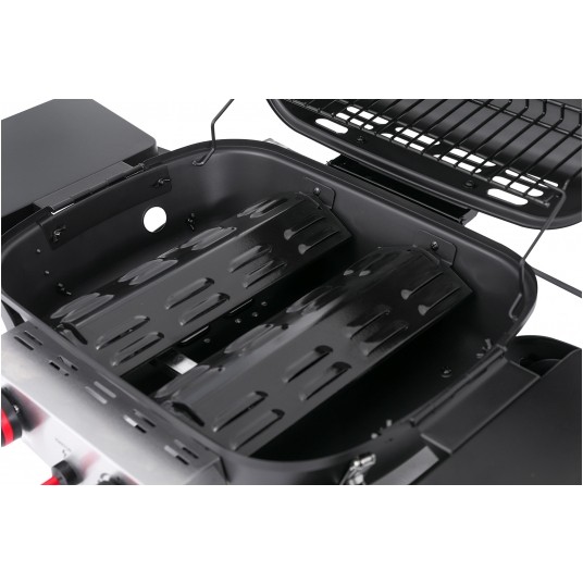 GRILL GAZOWY PRZENOŚNY YAKE,2 PALNIK 5KW -zdjęcie numer 9