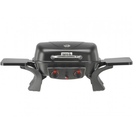 GRILL GAZOWY PRZENOŚNY YAKE,2 PALNIK 5KW -zdjęcie numer 13