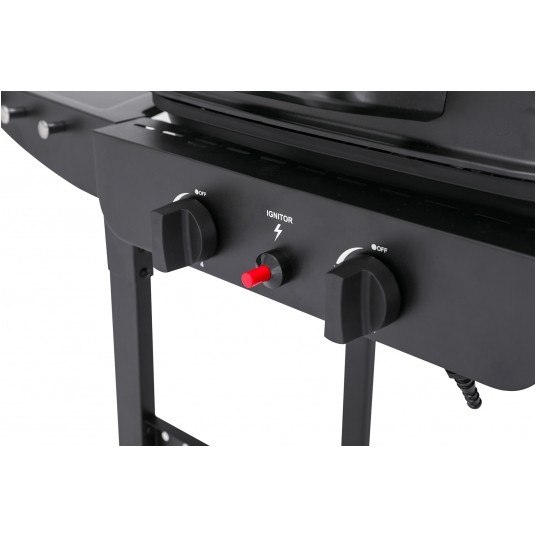 GRILL GAZOWY PRZENOŚNY YAKE,2 PALNIK 5KW -zdjęcie numer 3