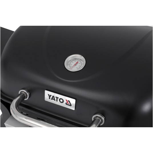 GRILL GAZOWY PRZENOŚNY YAKE,2 PALNIK 5KW -zdjęcie numer 15
