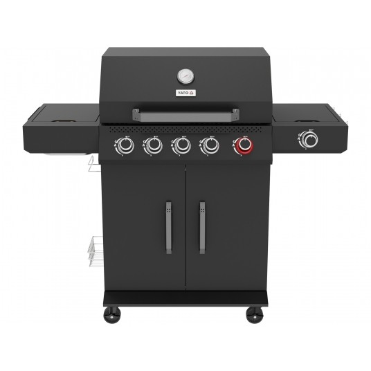 GRILL GAZOWY YATO 5+1 19KW CZARNY -zdjęcie numer 10