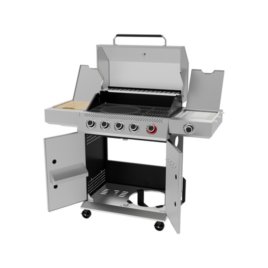 GRILL GAZOWY YATO 5+1 19KW STAL NIERDZ. -zdjęcie numer 12