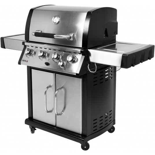 GRILL GAZOWY YOKATE 4+1 STAL NIER 17,5KW -zdjęcie numer 1