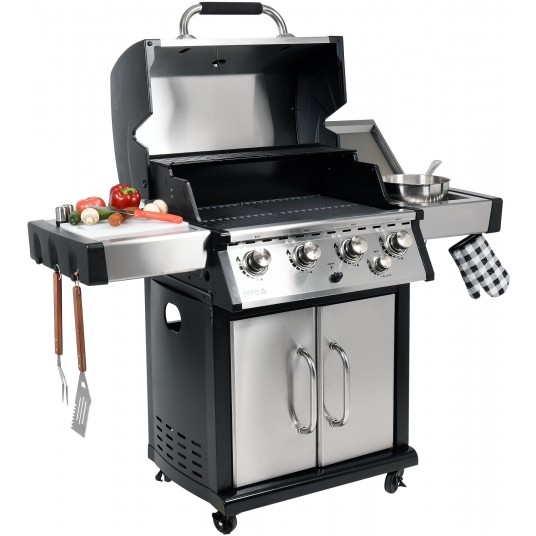 GRILL GAZOWY YOKATE 4+1 STAL NIER 17,5KW -zdjęcie numer 11