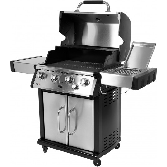 GRILL GAZOWY YOKATE 4+1 STAL NIER 17,5KW -zdjęcie numer 6