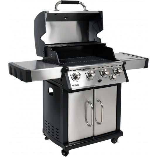 GRILL GAZOWY YOKATE 4+1 STAL NIER 17,5KW -zdjęcie numer 5