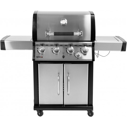 GRILL GAZOWY YOKATE 4+1 STAL NIER 17,5KW -zdjęcie numer 2