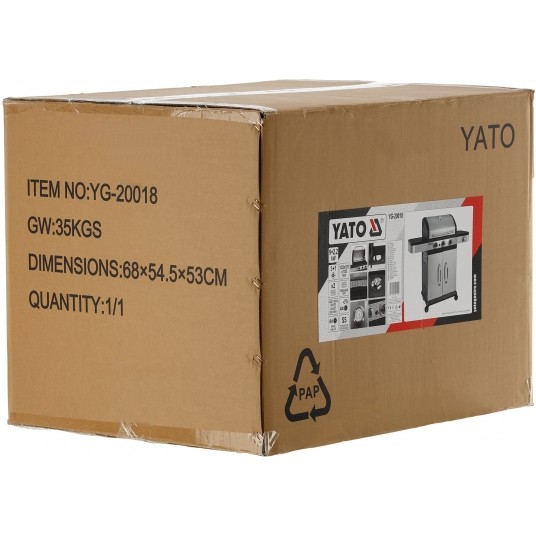 GRILL GAZOWY ZUSHI 3+1, IXOX 11,2KW -zdjęcie numer 9