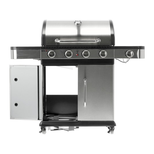 GRILL GAZOWY ZUSHI 4+1, INOX 14,2KW -zdjęcie numer 12