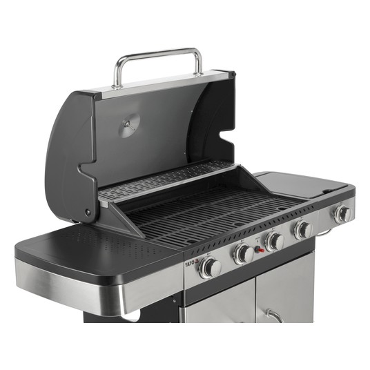 GRILL GAZOWY ZUSHI 4+1, INOX 14,2KW -zdjęcie numer 2