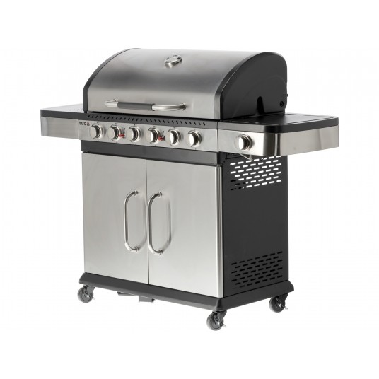 GRILL GAZOWY ZUSHI 6+1 STAL NIERD 20,2KW -zdjęcie numer 1