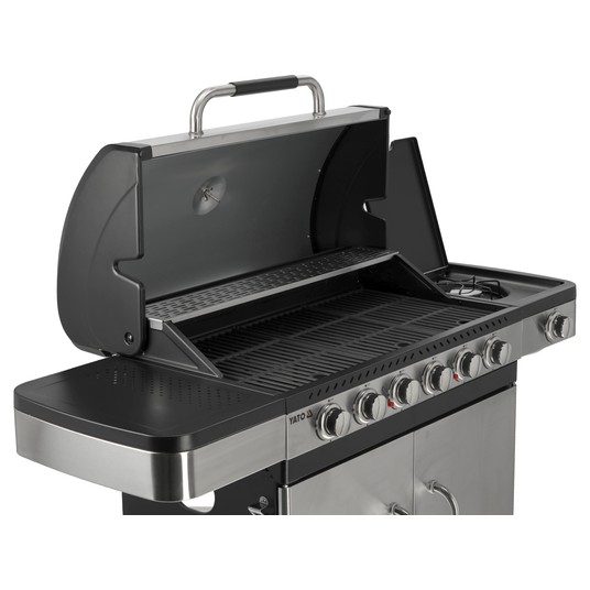 GRILL GAZOWY ZUSHI 6+1 STAL NIERD 20,2KW -zdjęcie numer 16