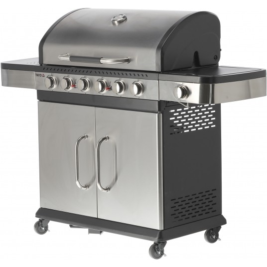 GRILL GAZOWY ZUSHI 6+1 STAL NIERD 20,2KW -zdjęcie numer 18