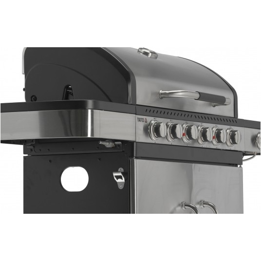 GRILL GAZOWY ZUSHI 6+1 STAL NIERD 20,2KW -zdjęcie numer 21