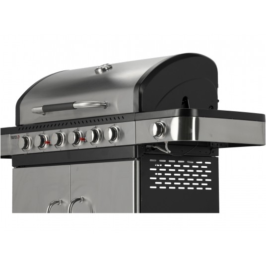 GRILL GAZOWY ZUSHI 6+1 STAL NIERD 20,2KW -zdjęcie numer 13