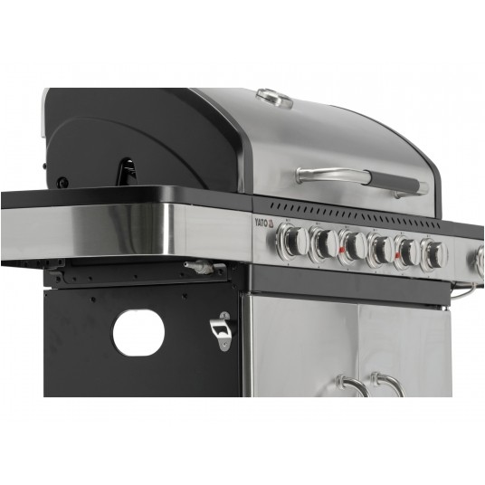 GRILL GAZOWY ZUSHI 6+1 STAL NIERD 20,2KW -zdjęcie numer 15
