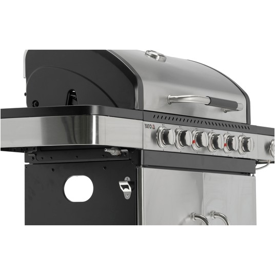 GRILL GAZOWY ZUSHI 6+1 STAL NIERD 20,2KW -zdjęcie numer 15