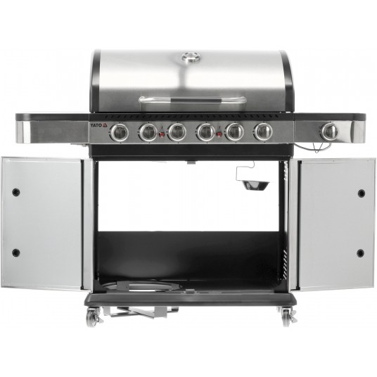 GRILL GAZOWY ZUSHI 6+1 STAL NIERD 20,2KW -zdjęcie numer 11