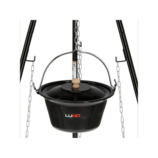 GRILL I MISA WISZĄCE NA TRÓJNOGU 49CM -zdjęcie numer 3