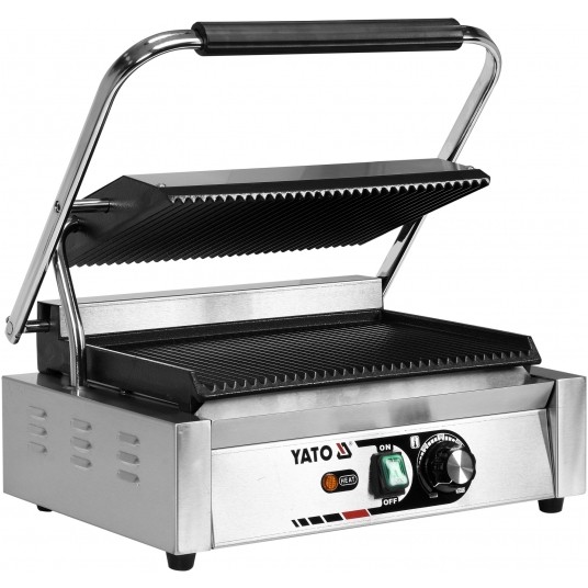 GRILL KONTAKTOWY PANINI RYFLOWANY 44CM -zdjęcie numer 3